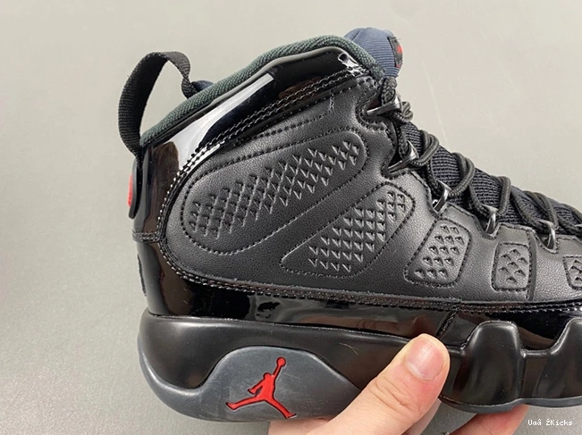  9 Patent Jordan Classic 652 Retro Bred 302370- 8023 0814